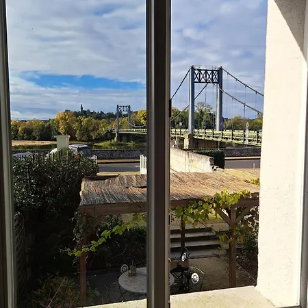 Lägenhet Aux Rives Tranquilles, Bord De Loire Avec Vue